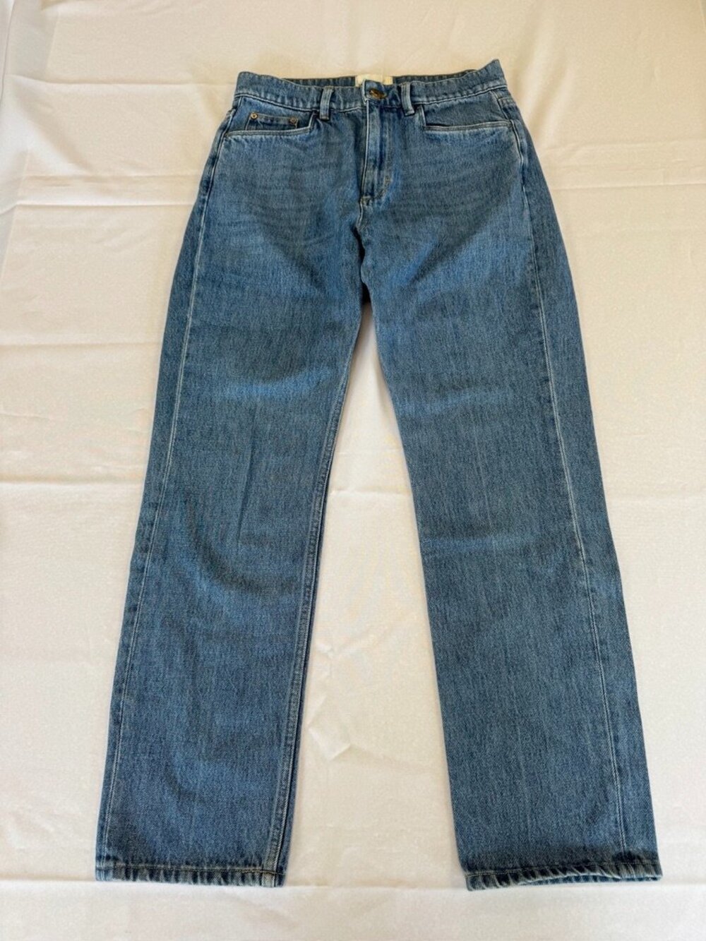 Wandler Carnation Straight Leg Medium Wash Jeans Size 28